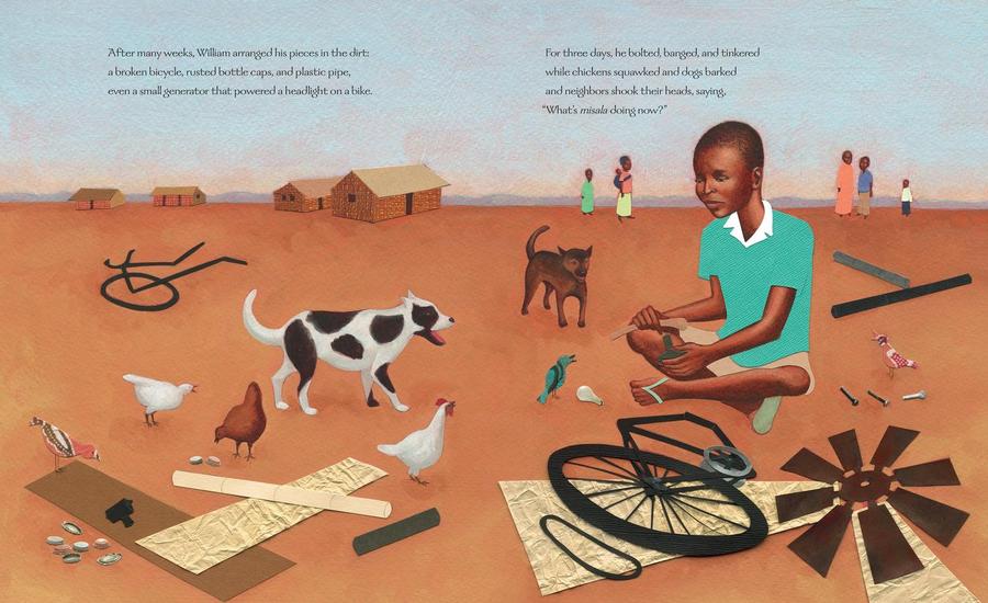 The Boy Who Harnessed the Wind US - Paperback / softback