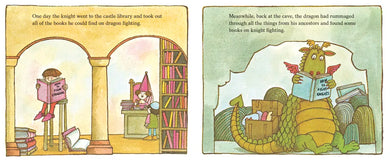 The Knight and the Dragon US - Board book