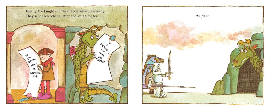 The Knight and the Dragon US - Board book