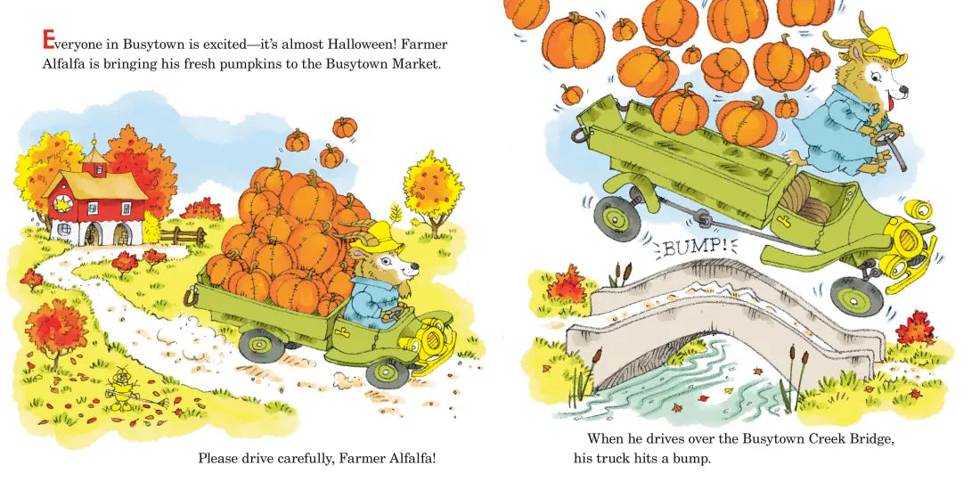 Richard Scarry's Lowly Worm Saves Halloween! US - Hardback