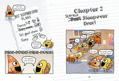 Pizza and Taco: Scariest Sleepover Ever! US - Hardback (9798217118373)