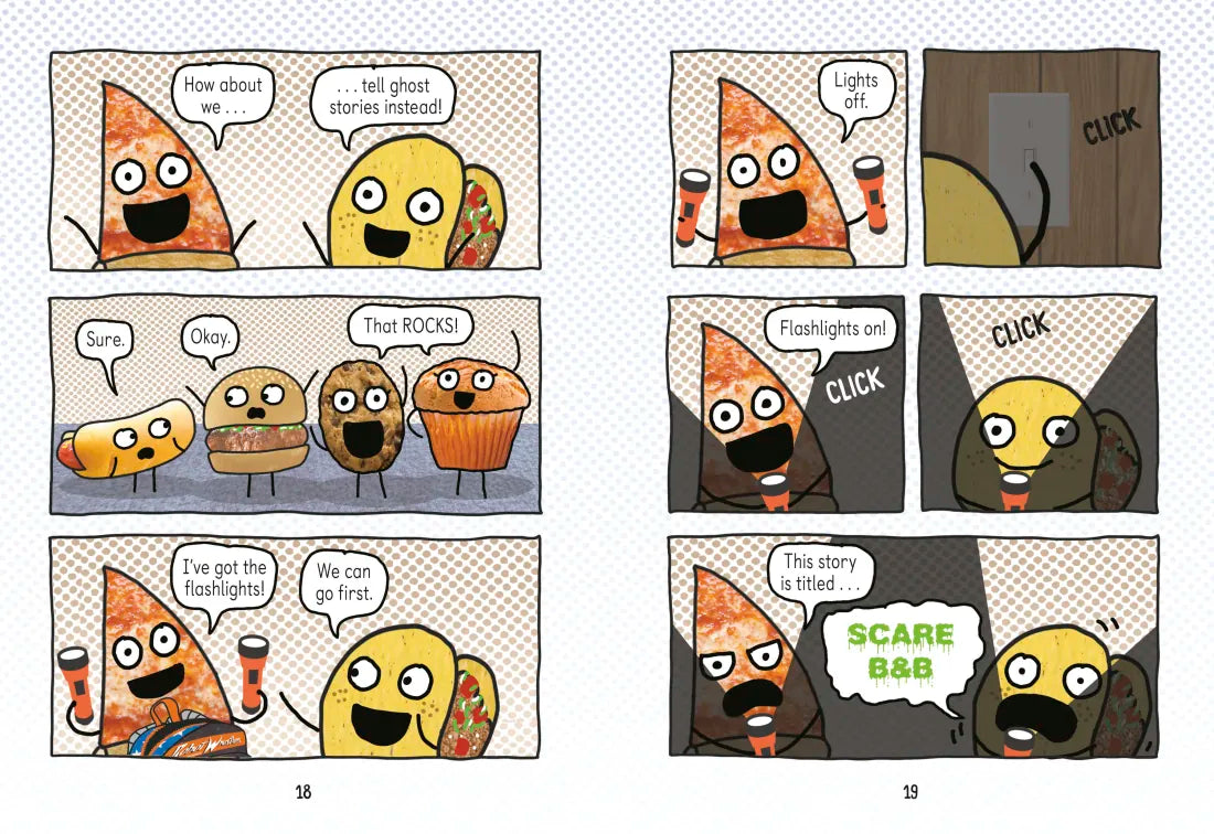 Pizza and Taco: Scariest Sleepover Ever! US - Hardback (9798217118373)