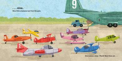 10 Little Airplanes US - Board book