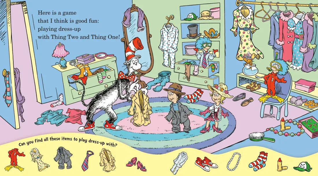 The Cat in the Hat's Super-Dee-Dooper Seek and Find! US - Board book