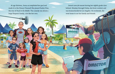 Jenna Ortega: A Little Golden Book Biography US - Hardback