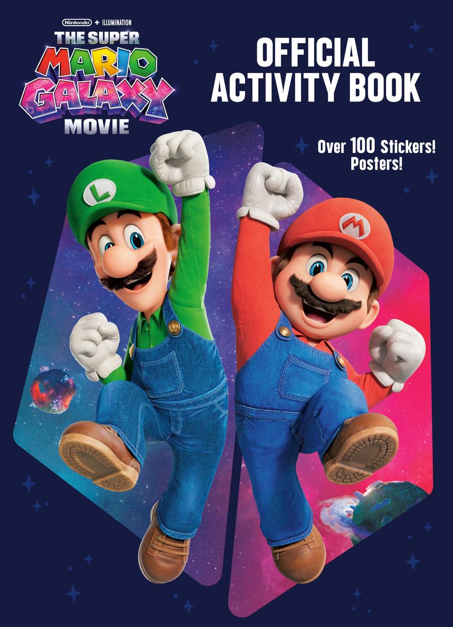 The Super Mario Galaxy Movie Official Activity Book-Children’s / Teenage fiction: Relationship stories-買書書 BuyBookBook