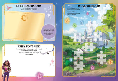 Unicorn Academy Sticker Activity Book US - Paperback / softback