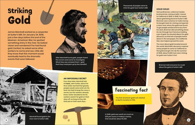 DK Super History California Gold Rush US - Paperback / softback