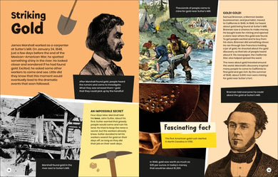 DK Super History California Gold Rush US - Hardback