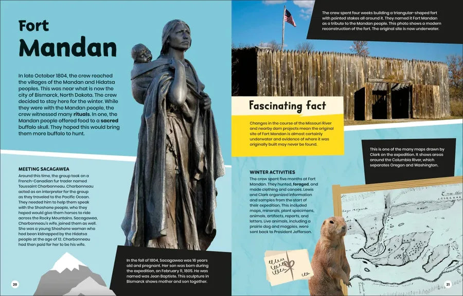 DK Super History Lewis and Clark Expedition US - Hardback