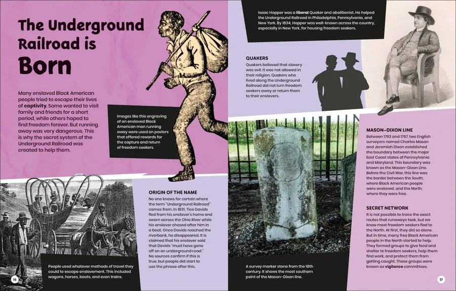 DK Super History: The Underground Railroad US - Paperback / softback