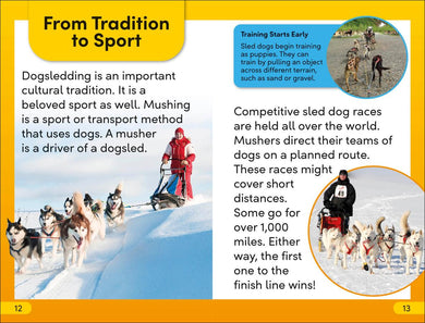 DK Super Readers Level 2 Snow Dogs US - Hardback