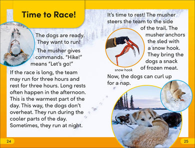 DK Super Readers Level 2 Snow Dogs US - Hardback