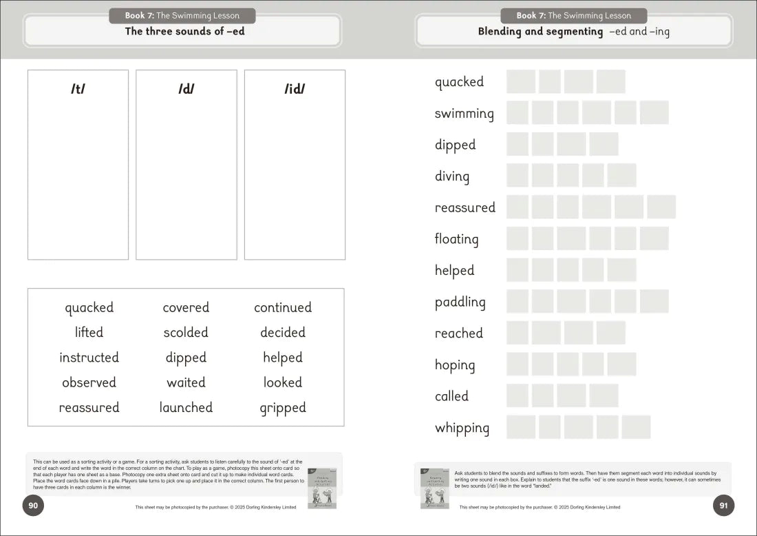 Phonic Books Dandelion Readers Level 5 Prefixes and Suffixes Activities US - Paperback / softback