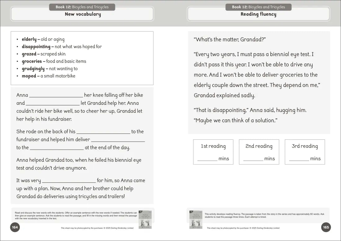Phonic Books Dandelion Readers Level 5 Prefixes and Suffixes Activities US - Paperback / softback