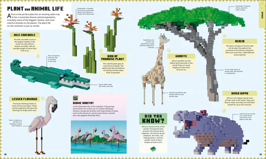Minecraft Atlas of the World US - Hardback