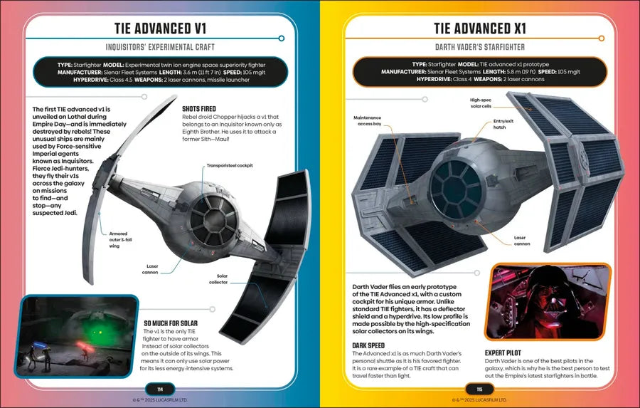 Star Wars Encyclopedia of Starfighters and Other Vehicles US - Hardback
