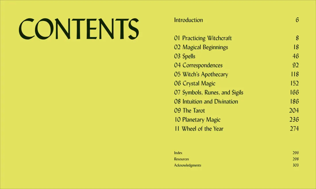 The Book of Witchcraft US - Hardback
