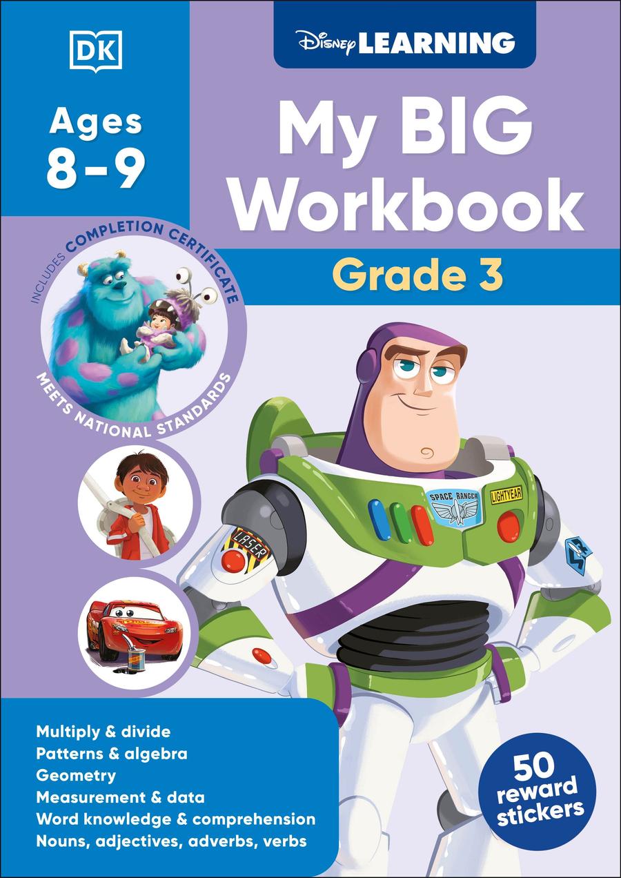 Disney Learning Big Workbook Grade 3-Children’s / Teenage general interest: General knowledge and interesting facts-買書書 BuyBookBook