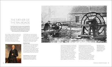 The Rise of the Railroad US - Hardback