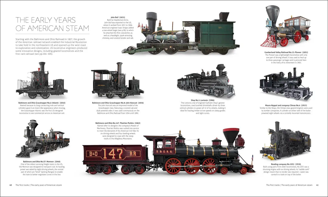 The Rise of the Railroad US - Hardback
