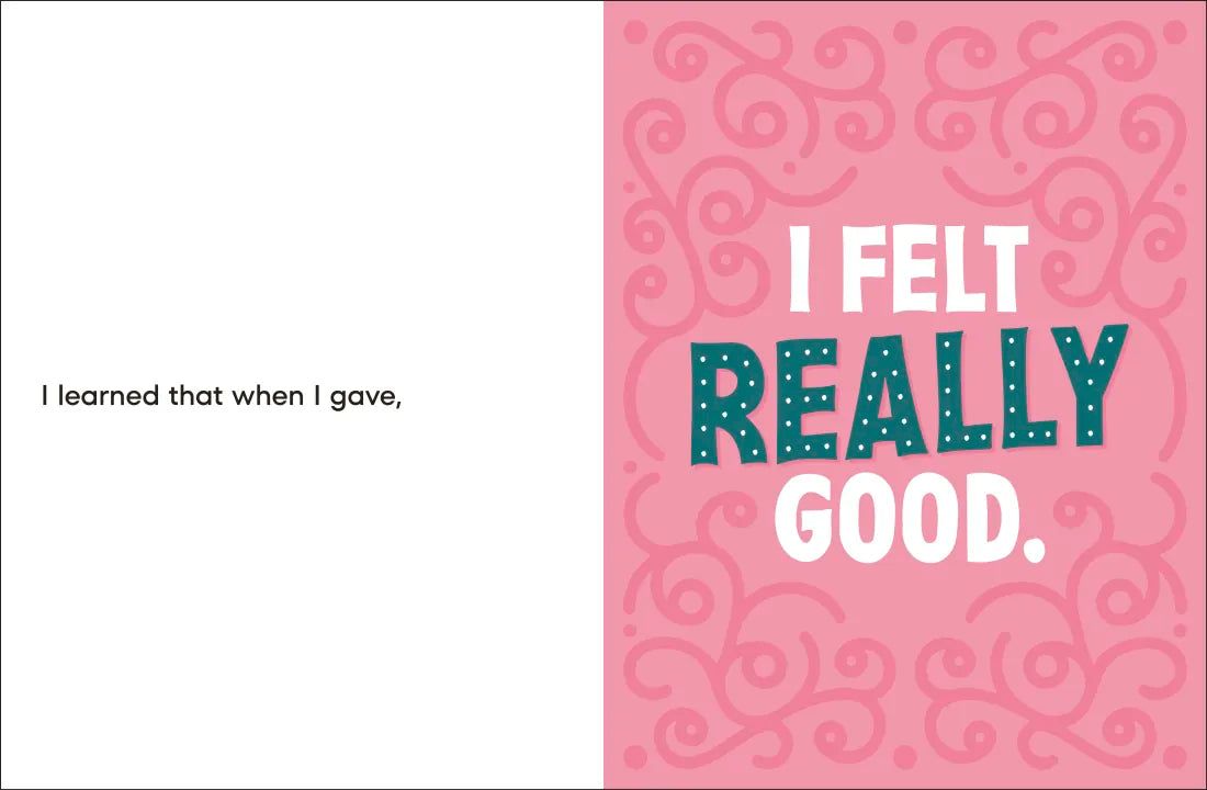 A Kids Book About Giving US - Hardback