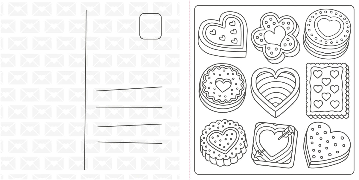Super Cuties: A Cozy Coloring Book about Love US - Paperback / softback