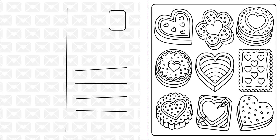 Super Cuties: A Cozy Coloring Book about Love US - Paperback / softback