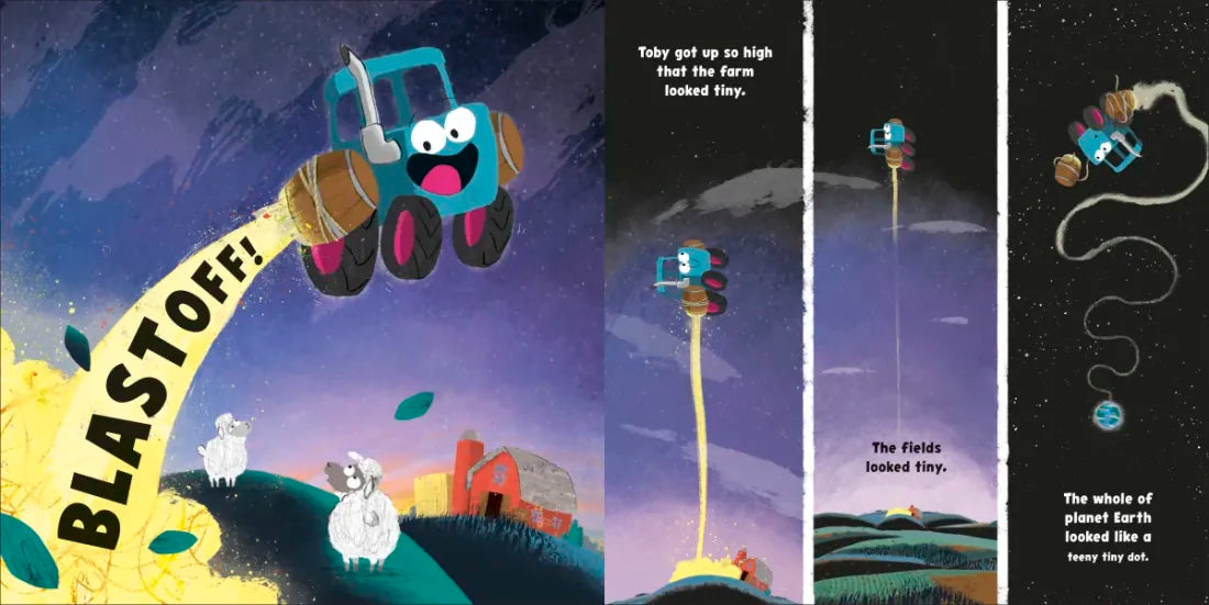 Tractors in Space US - Hardback