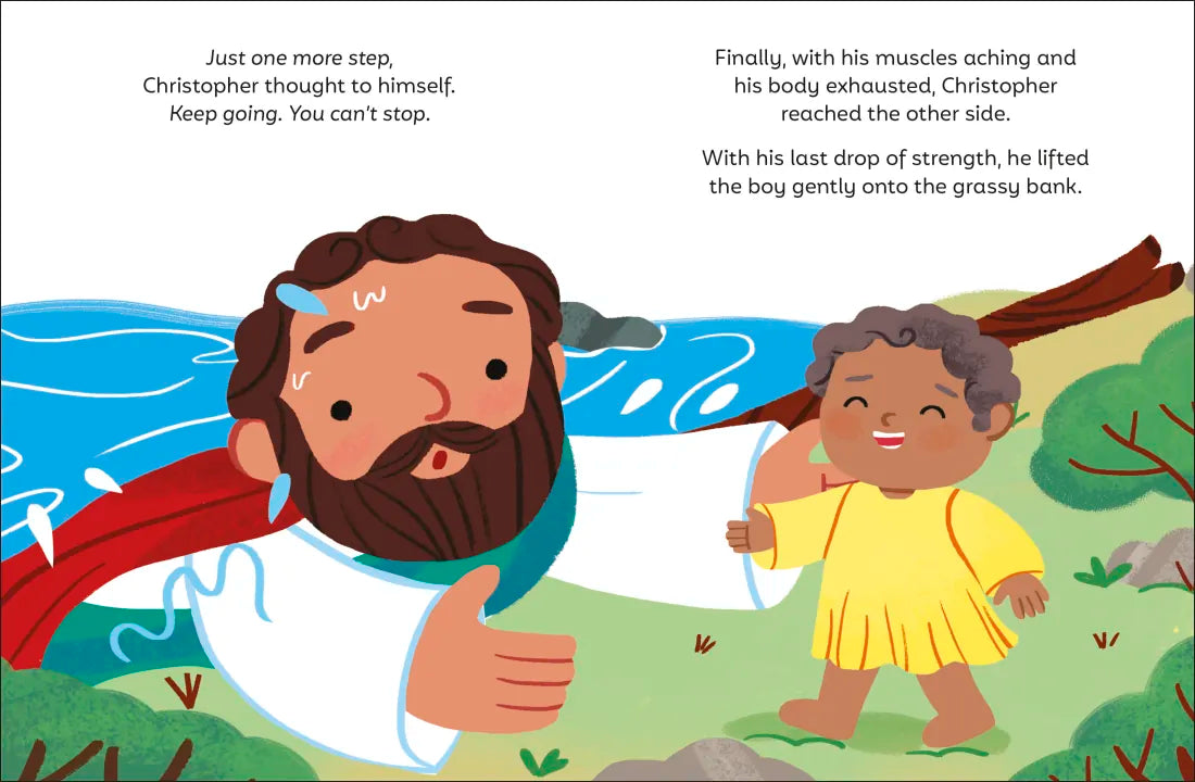 The Saint who Carried Christ - St. Christopher US - Board book