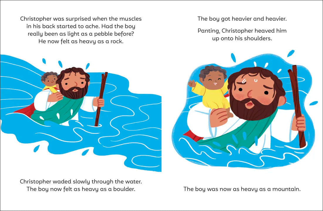 The Saint who Carried Christ - St. Christopher US - Board book