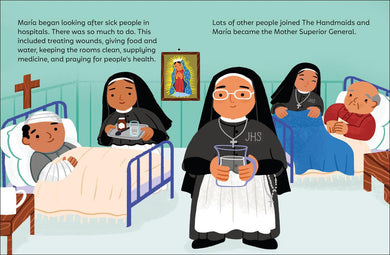 The Saint who Served the Poor – St. MarÃa Guadalupe GarcÃa Zavala US - Board book
