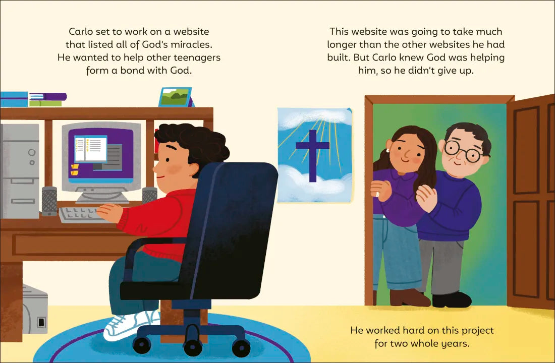 The Saint Who Built Websites - St. Carlo Acutis US - Board book