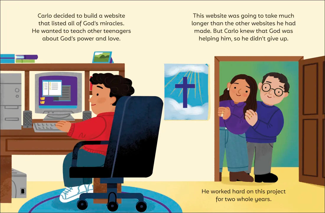 The Saint who Built Websites - St. Carlo Acutis US - Board book
