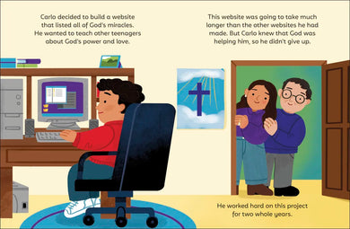 The Saint who Built Websites - St. Carlo Acutis US - Board book