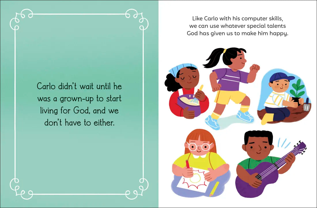 The Saint who Built Websites - St. Carlo Acutis US - Board book