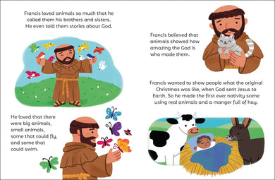 The Saint who Loved Animals - St. Francis of Assisi US - Board book