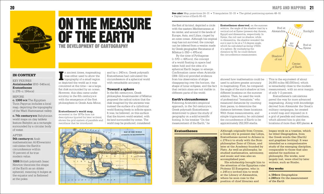 The Geography Book GB - Hardback
