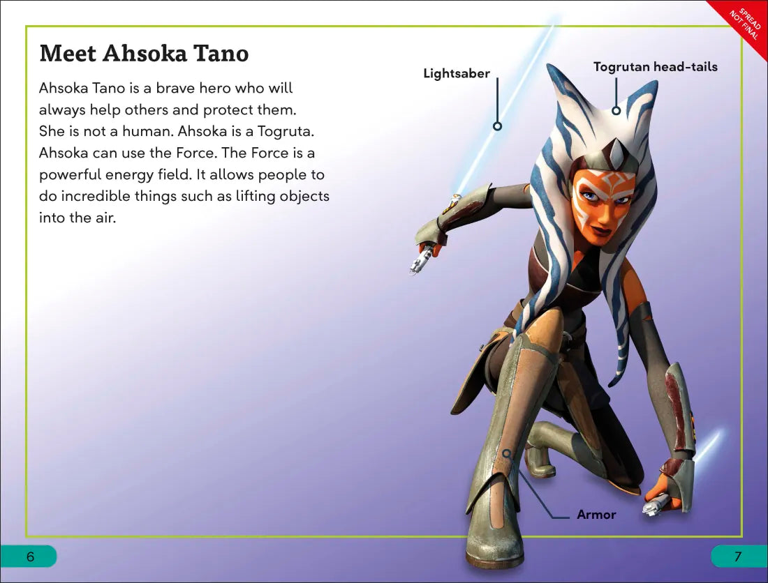 DK Super Readers Level 3 Star Wars Ahsoka Rebel Jedi US - Paperback / softback