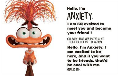 Disney Inside Out 2 Hello, I'm Anxiety US - Hardback