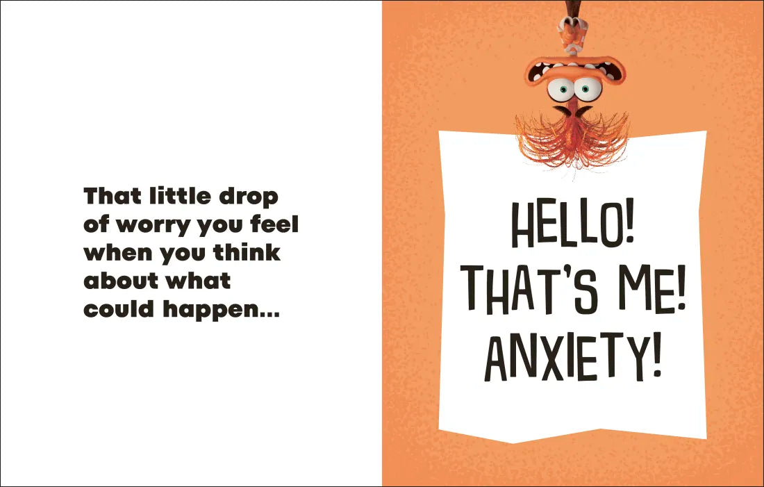 Disney Inside Out 2 Hello, I'm Anxiety US - Hardback
