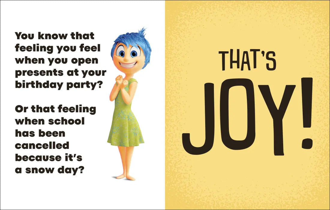 Disney Inside Out 2 Hello, I'm Joy US - Hardback