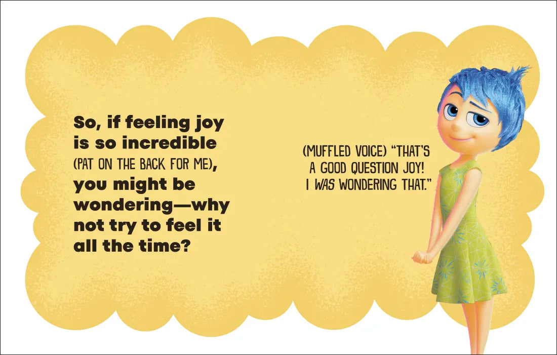 Disney Inside Out 2 Hello, I'm Joy US - Hardback