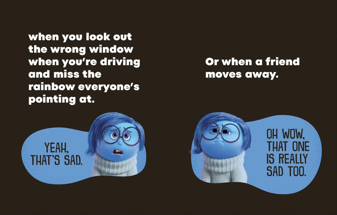 Disney Inside Out 2 Hello, I'm Sadness US - Hardback