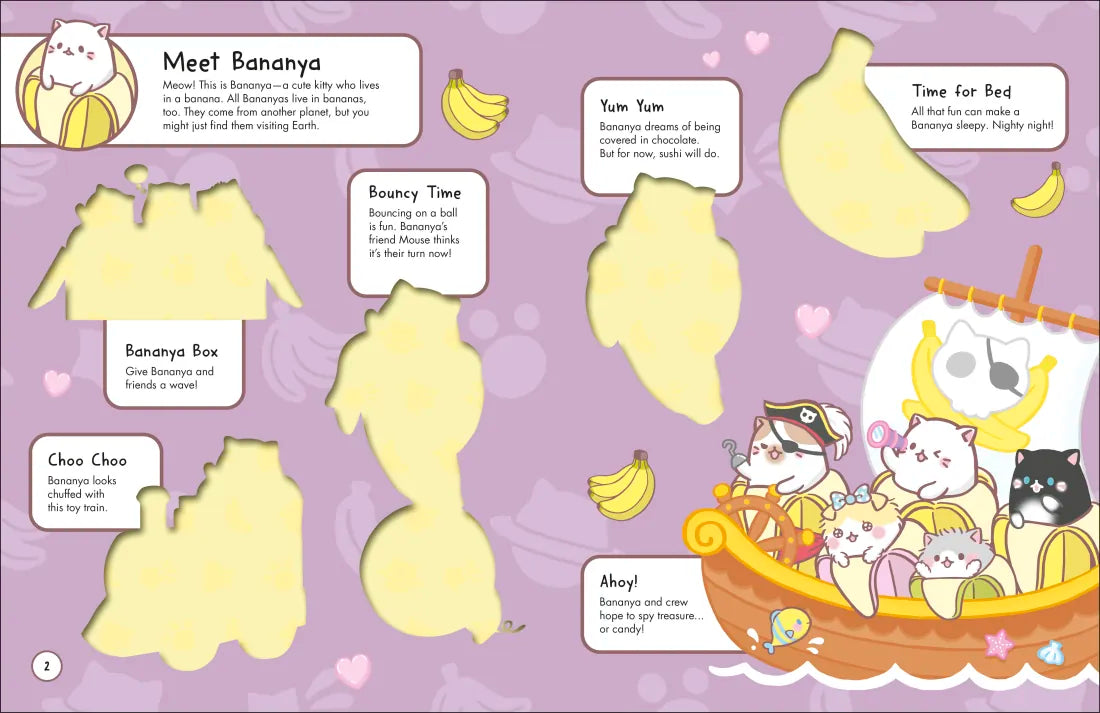 Bananya Ultimate Sticker Collection US - Paperback / softback