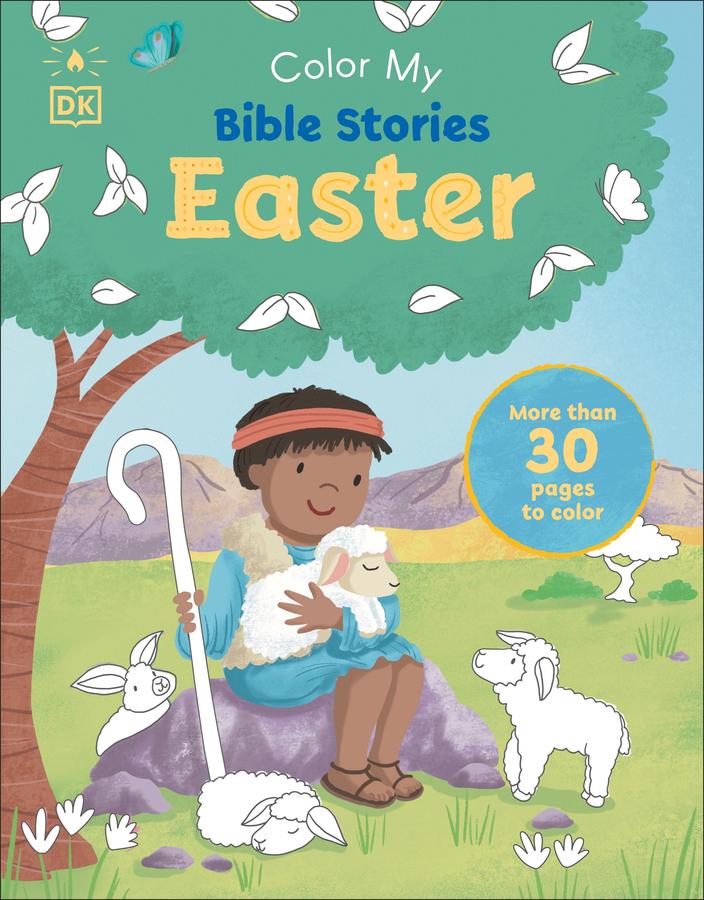 Color My Bible Stories: Easter-Children’s interactive and activity books and kits-買書書 BuyBookBook