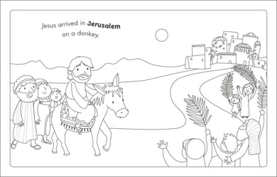 Color My Bible Stories: Easter US - Paperback / softback