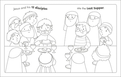 Color My Bible Stories: Easter US - Paperback / softback