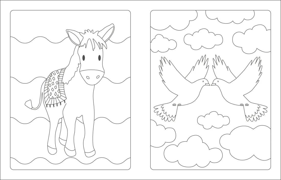 Color My Bible Stories: Easter US - Paperback / softback