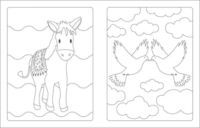 Color My Bible Stories: Easter US - Paperback / softback
